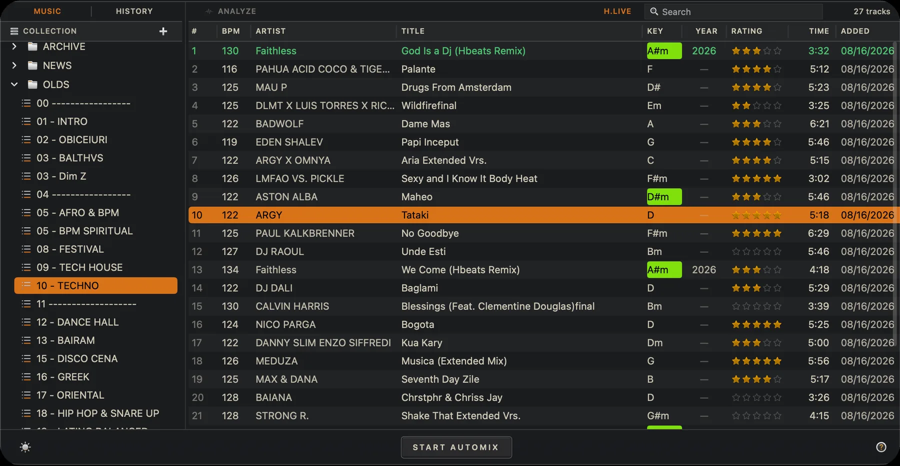 AlyDeejay Harmonic Live recommendations on Mac