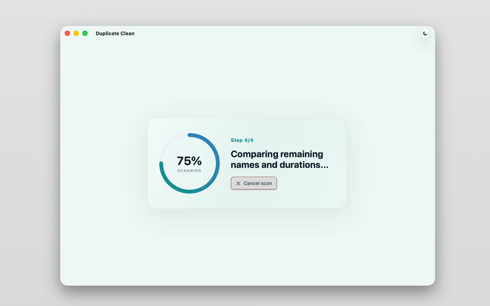 Aproape gata: 75%