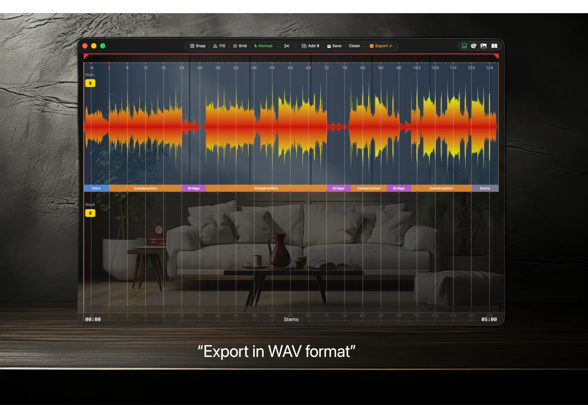 MusicEdit Export